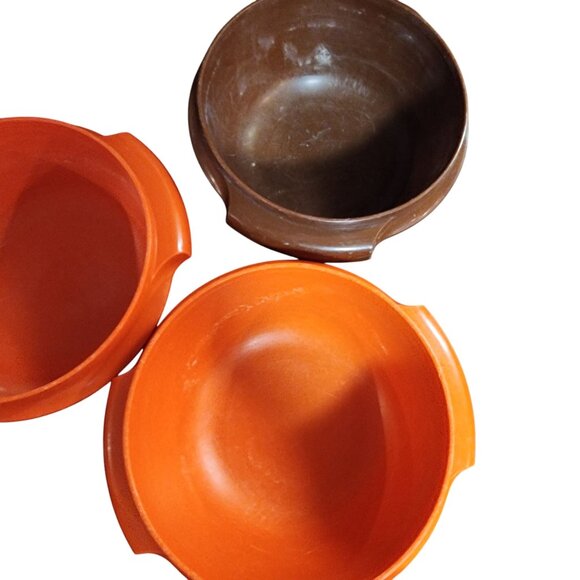 Tupperware Vintage servalier bowls with star burst seals - Picture 3 of 4